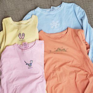 Life is Good  lot of 4 t shirts  Womens